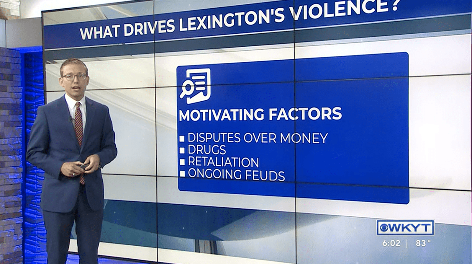 Report obtained by WKYT presents findings of 2019 Lexington gun violence analysis