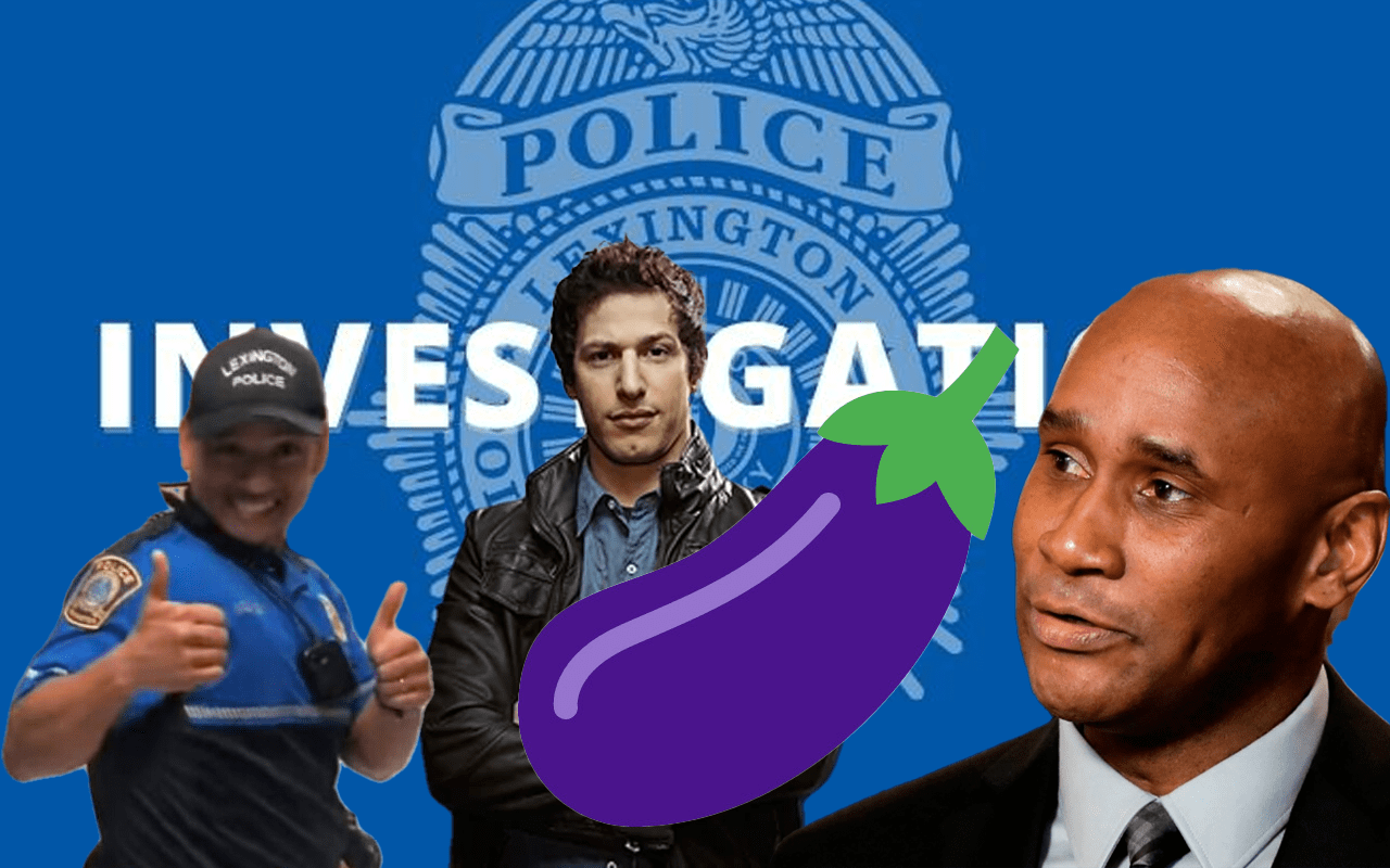 Wiseass cop photoshops phallus into image of Lexington police chief, hilarity does not ensue