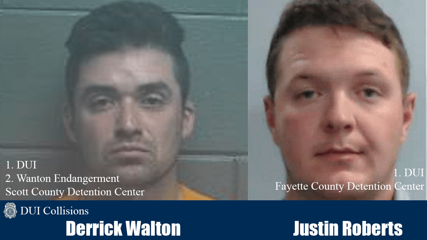 2 Lexington cops arrested in DUI crashes over the weekend