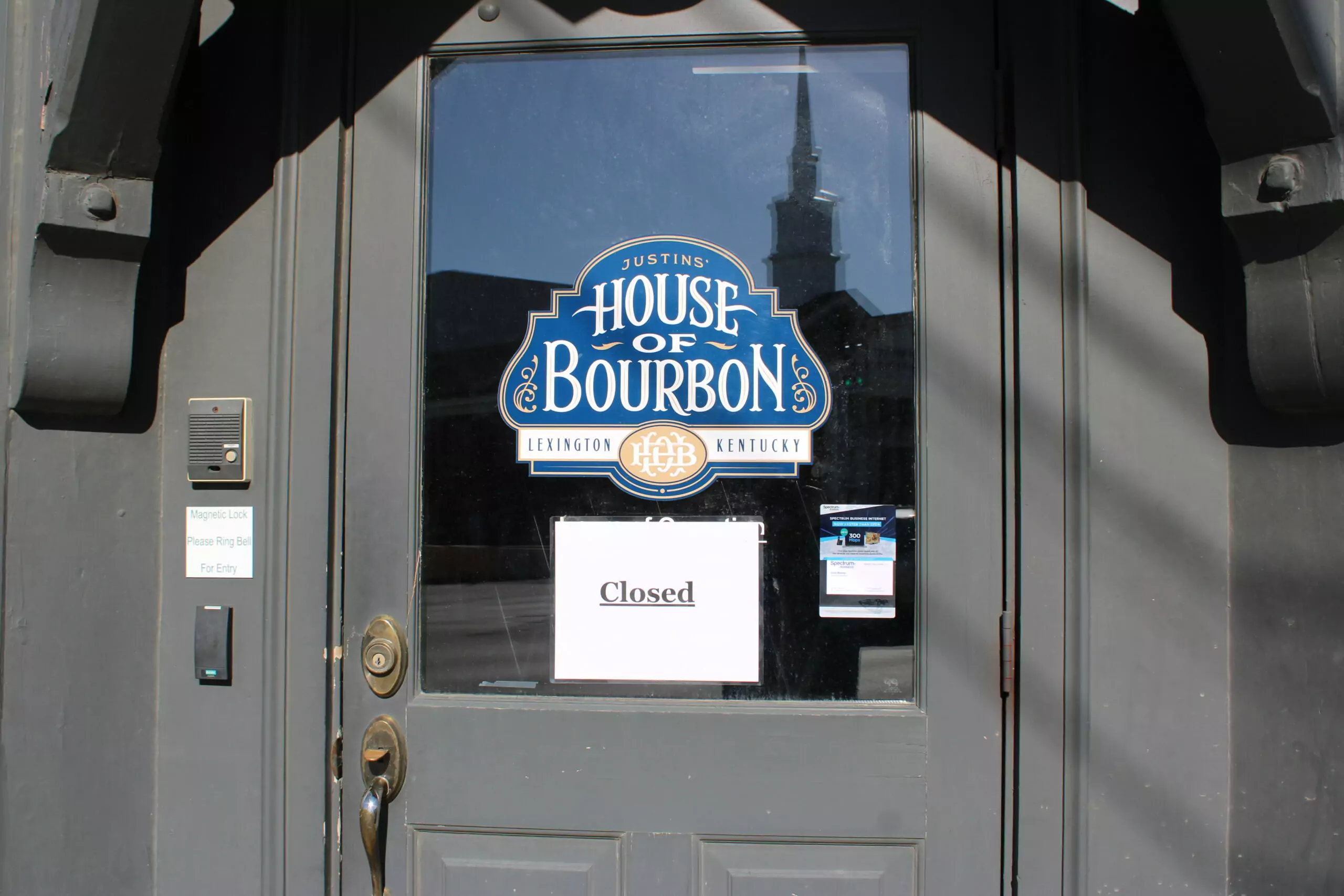 Justin's House of Bourbon closed Thursday after bottles seized in state ABC raid - store reopened Saturday