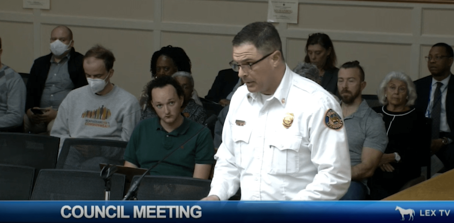 Council approves written reprimand for Lexington firefighter who was involved in at-fault collision while driving ambulance