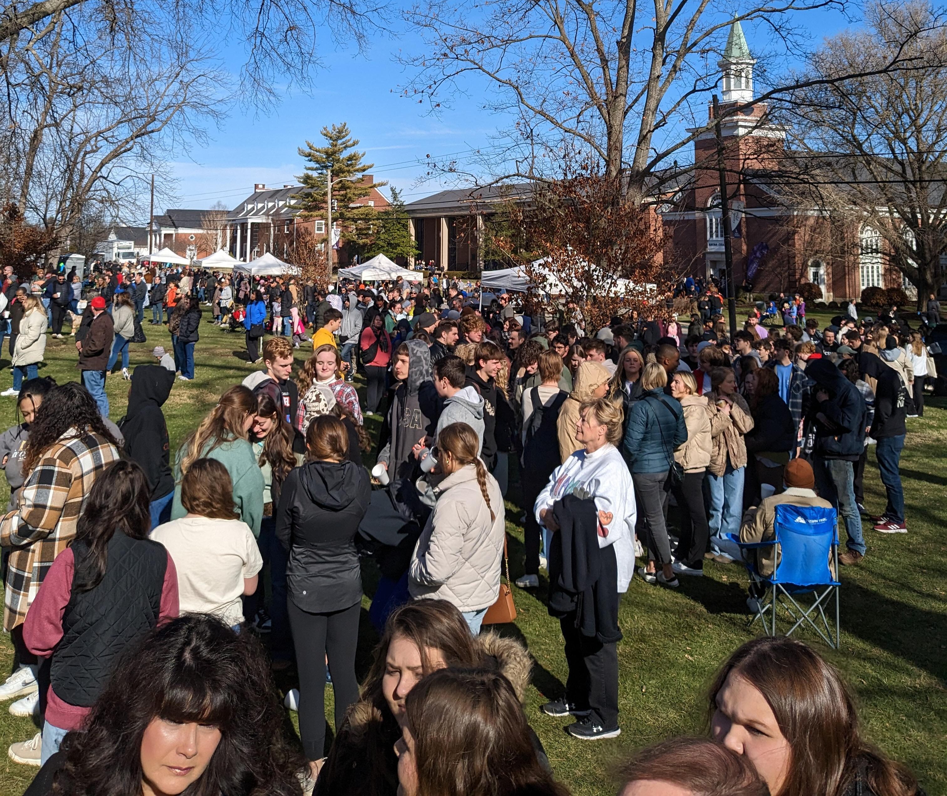 Someone who attended the ‘large spiritual revival’ at Asbury University has measles