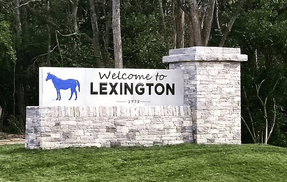 New 'Welcome to Lexington' Sign Planned on Athens-Boonesboro Road