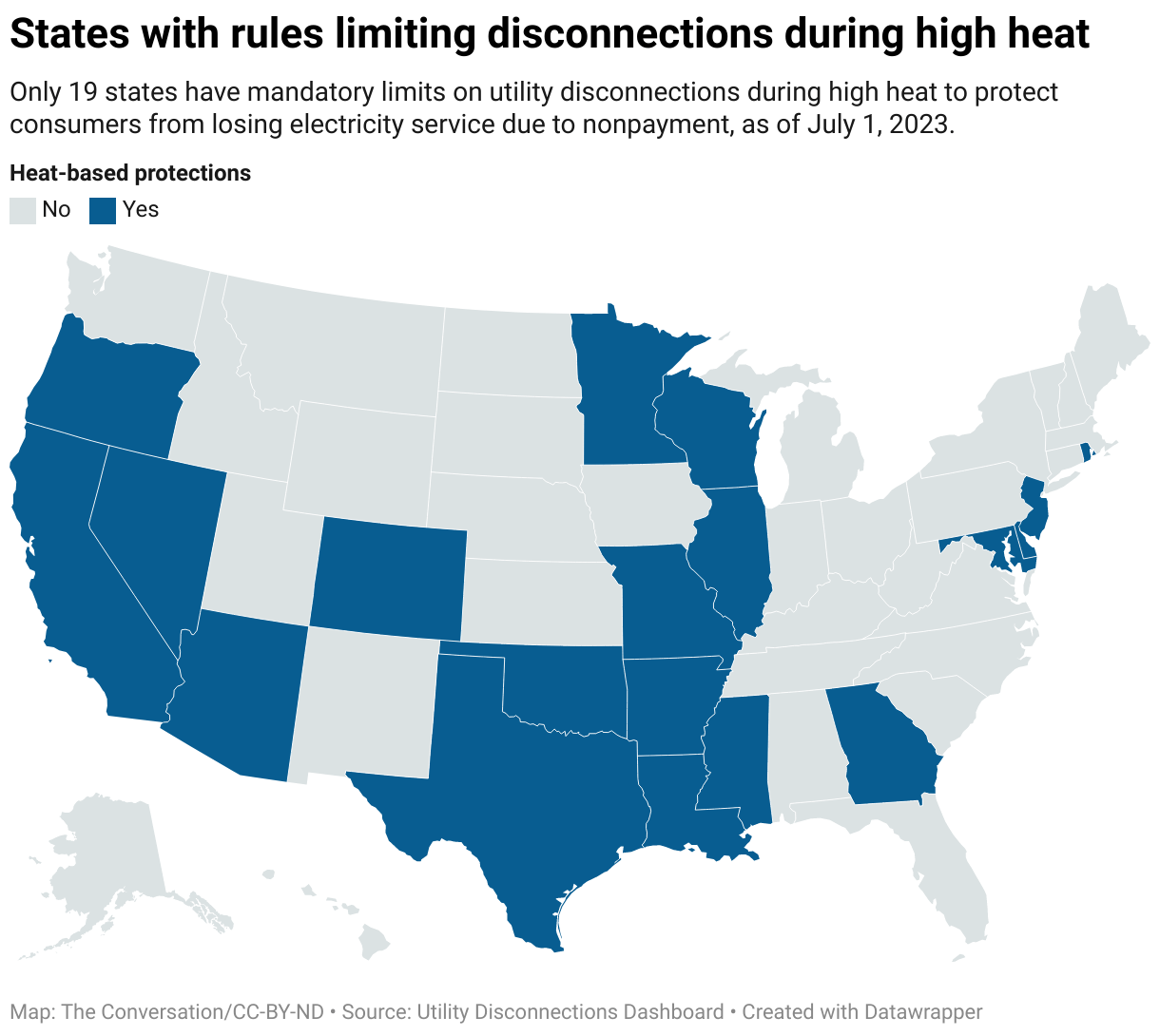 America’s power disconnection crisis: In 31 states, including Kentucky, utilities can shut off electricity for nonpayment in a heat wave
