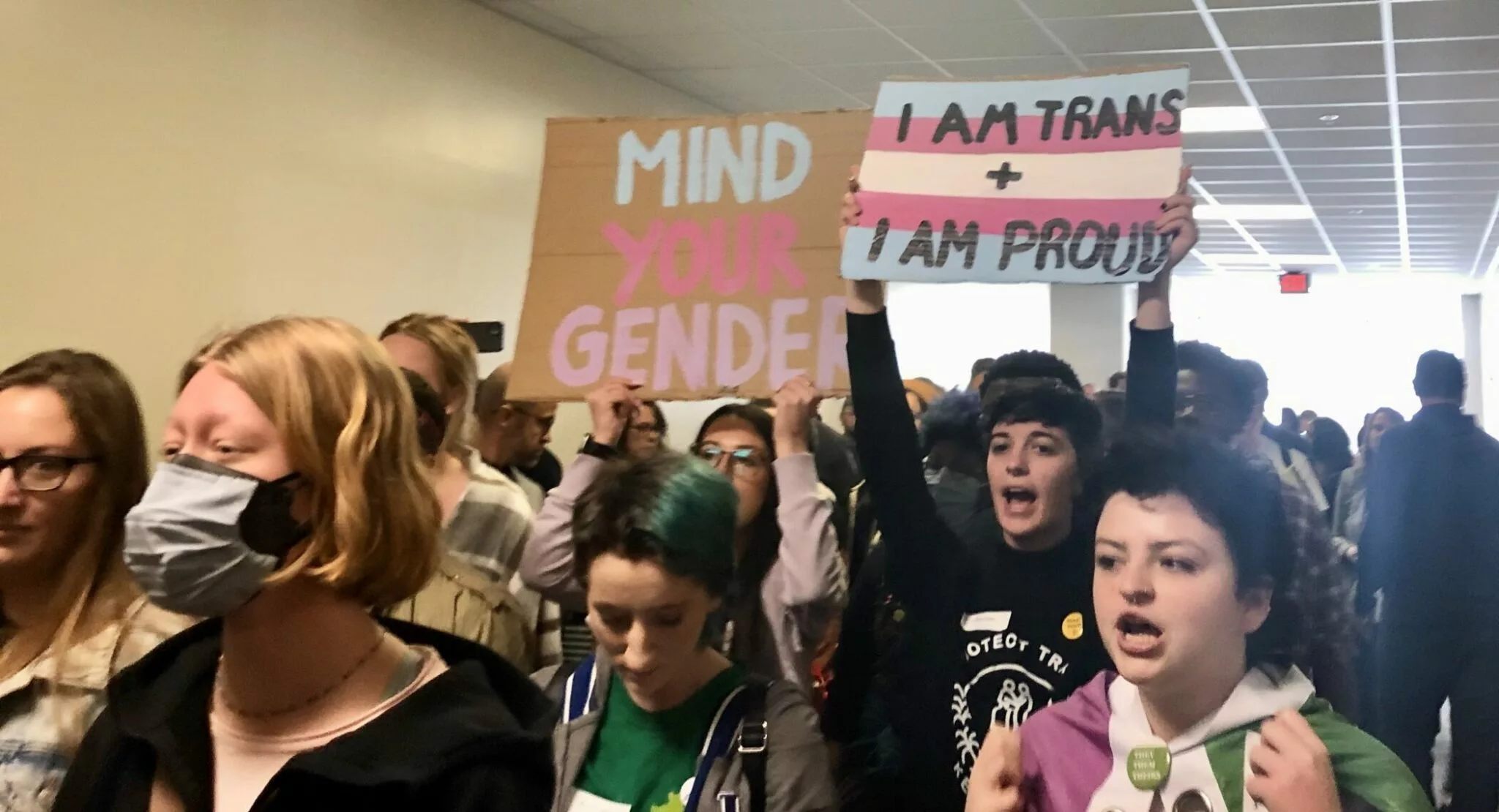 Young transgender activists in Lexington