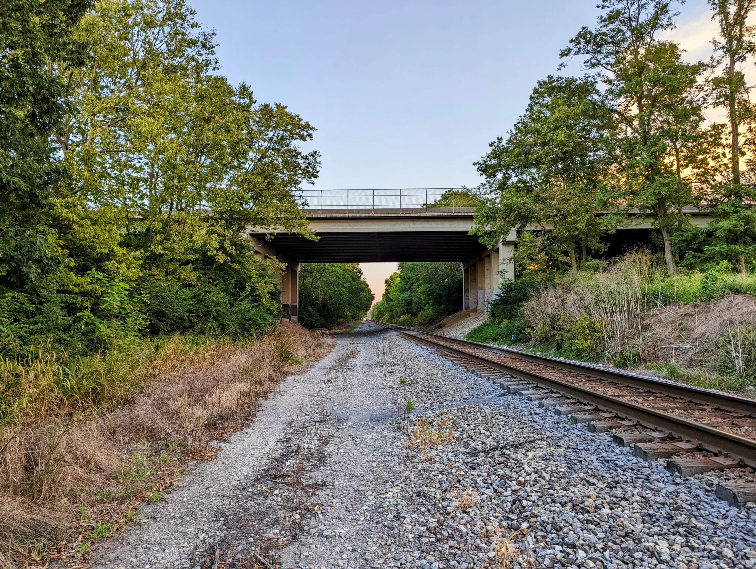 Railroad tracks