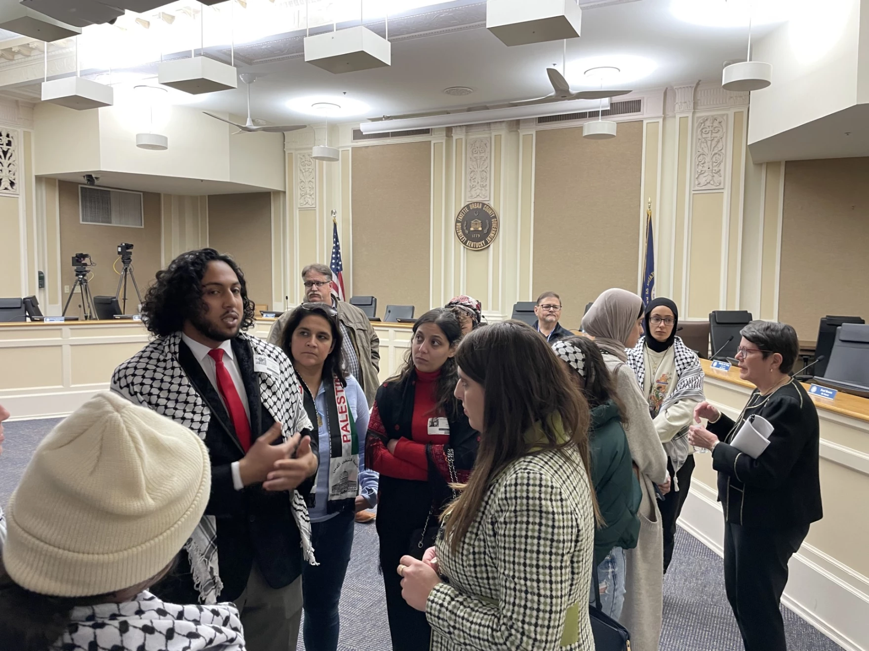Lexington's Palestinian community renews its call for a City Council resolution supporting a ceasefire overseas