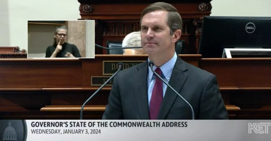 Gov. Andy Beshear calls for bipartisan cooperation in State of the Commonwealth address