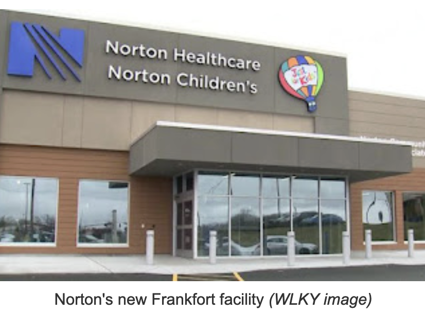 Norton Healthcare expands its footprint in Bowling Green with primary care; also adds a multi-purpose facility in Frankfort