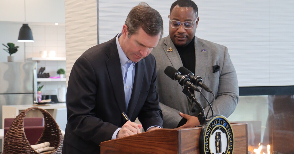 Gov. Andy Beshear vetoes Kentucky housing discrimination bill