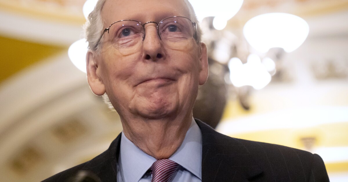 Mitch McConnell endorses former President Trump as GOP presidential nominee