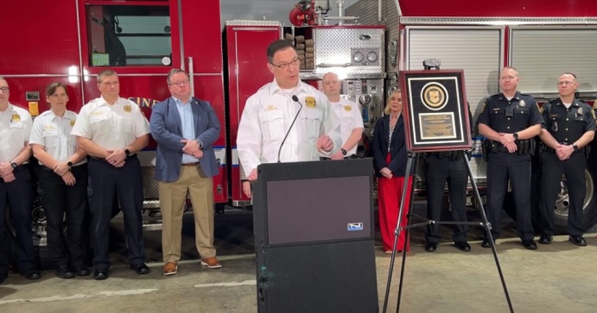 Lexington’s fire department recognized with international accreditation