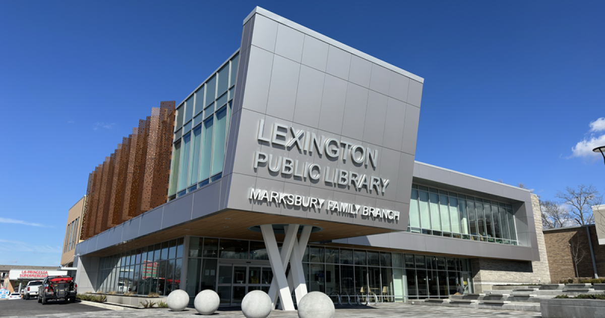 New $17 million public library on Lexington’s west side to open Saturday
