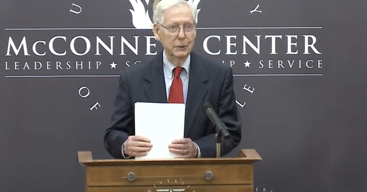 McConnell says he’ll use his time to oppose the GOP’s ‘isolationist’ policies