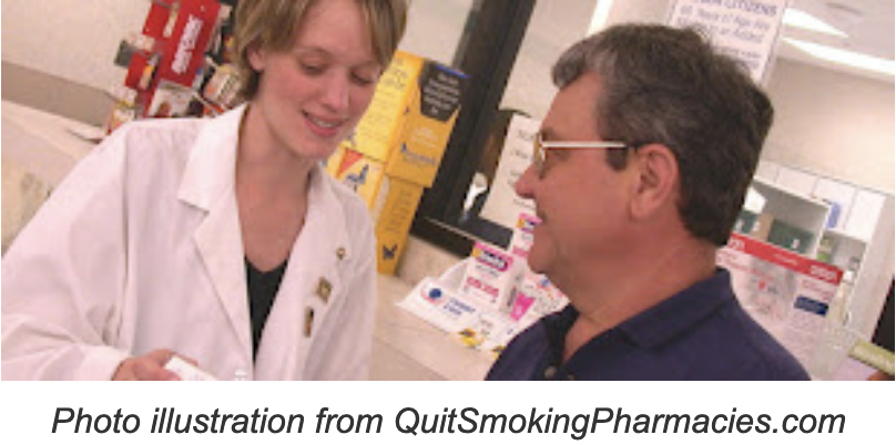Community pharmacies can help smokers quit, study finds