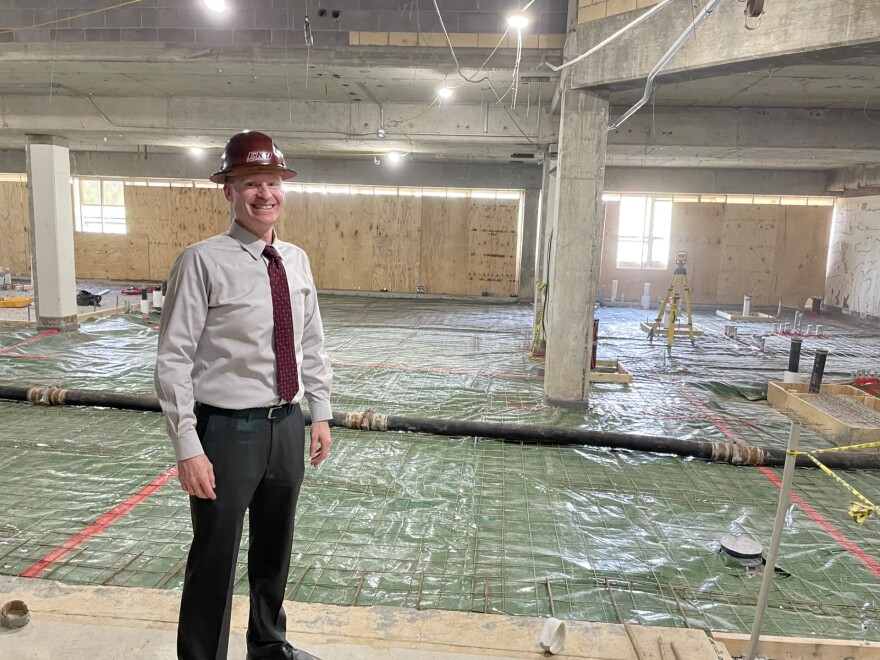 EKU Associate Vice President for Facilities Management and Safety Bryan Makinen
