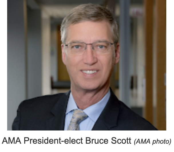 AMA president-elect, from Louisville, lays out his ideas for getting more physicians in rural areas, reforming prior authorization