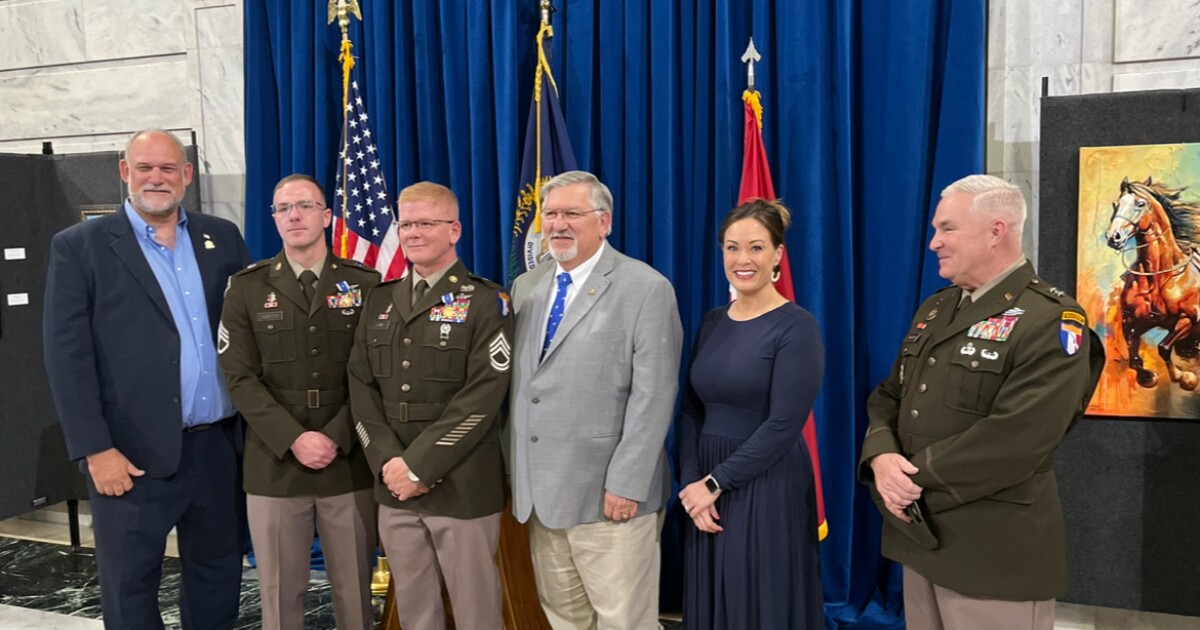 Two Kentucky National guard members awarded Medal of Valor for flood rescue operations