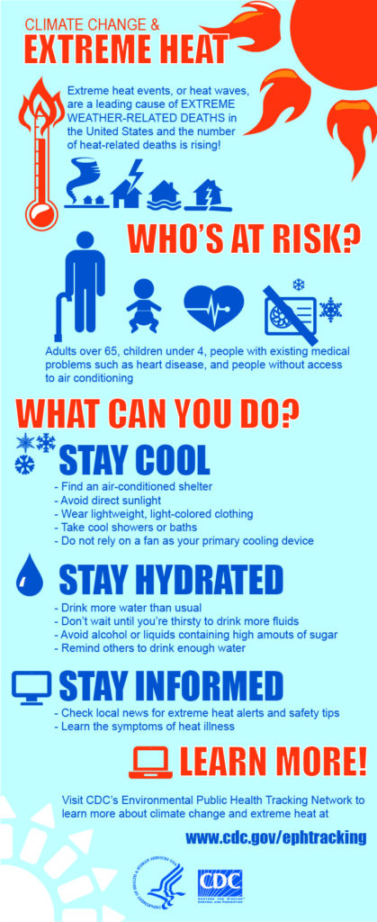 Stay safe during summer heat!