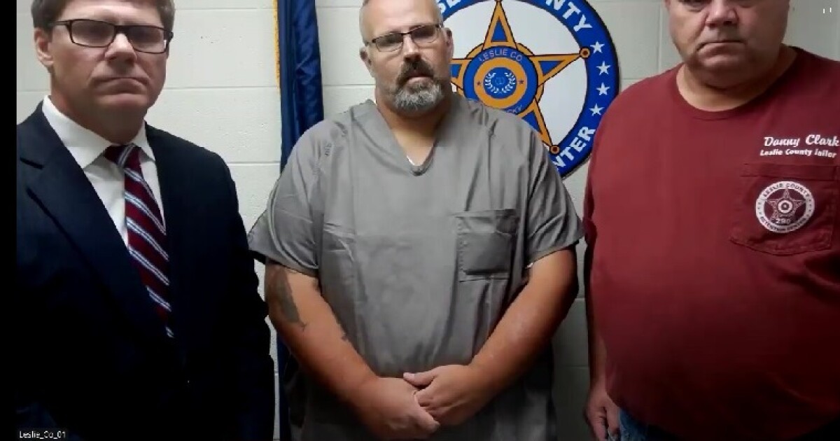 Letcher County Sheriff charged with killing judge pleads "not guilty" in arraignment