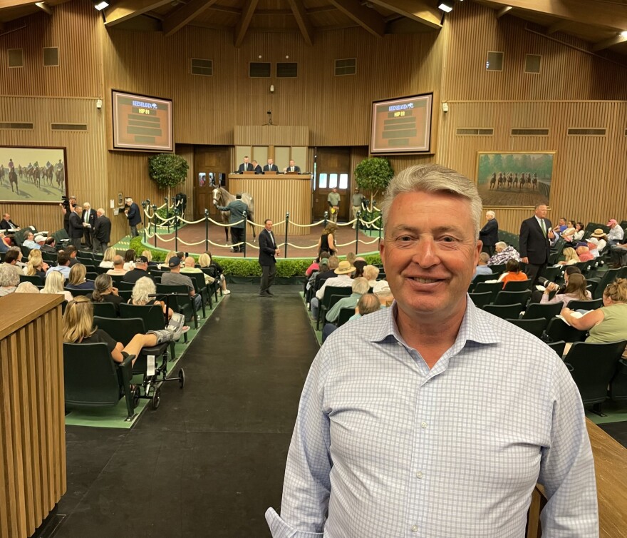 Keeneland Vice President of Sales Tony Lacy