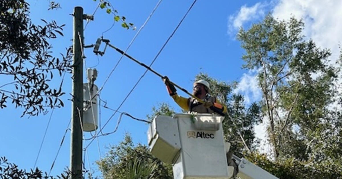 Six days after Hurricane Milton, LGE/KU workers and contractors still helping restore power in Florida