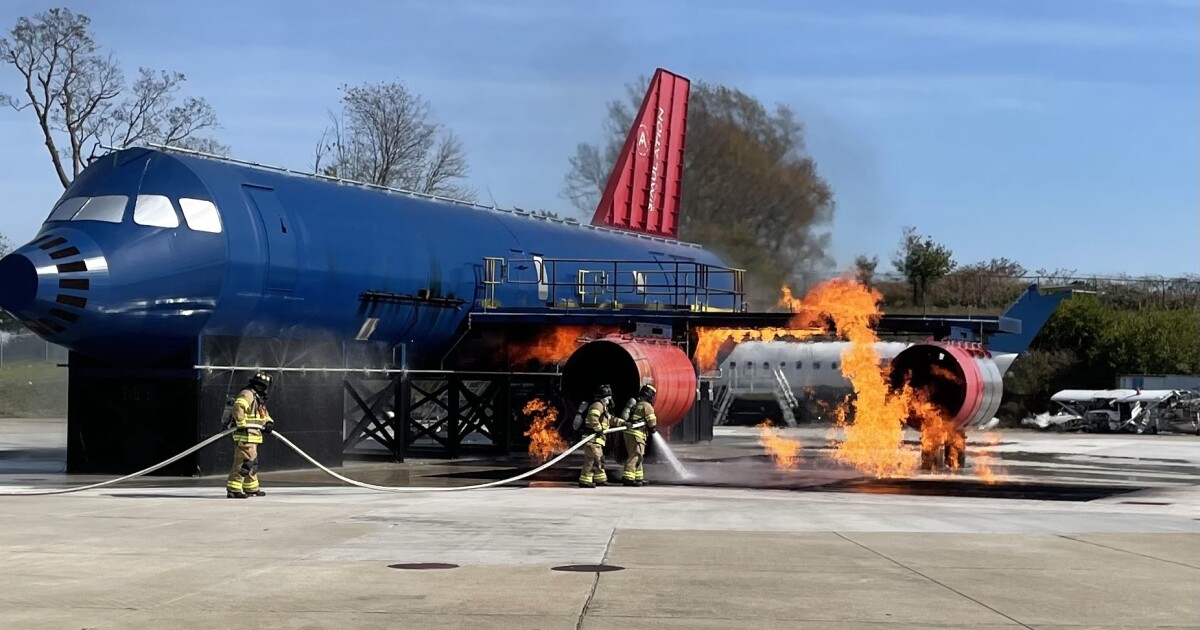 Blue Grass Airport gets firefighting simulation upgrades