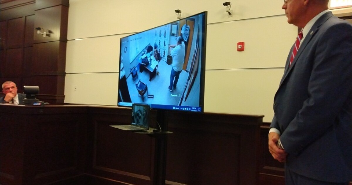 Video shown in court hearing shows Kentucky sheriff shooting judge