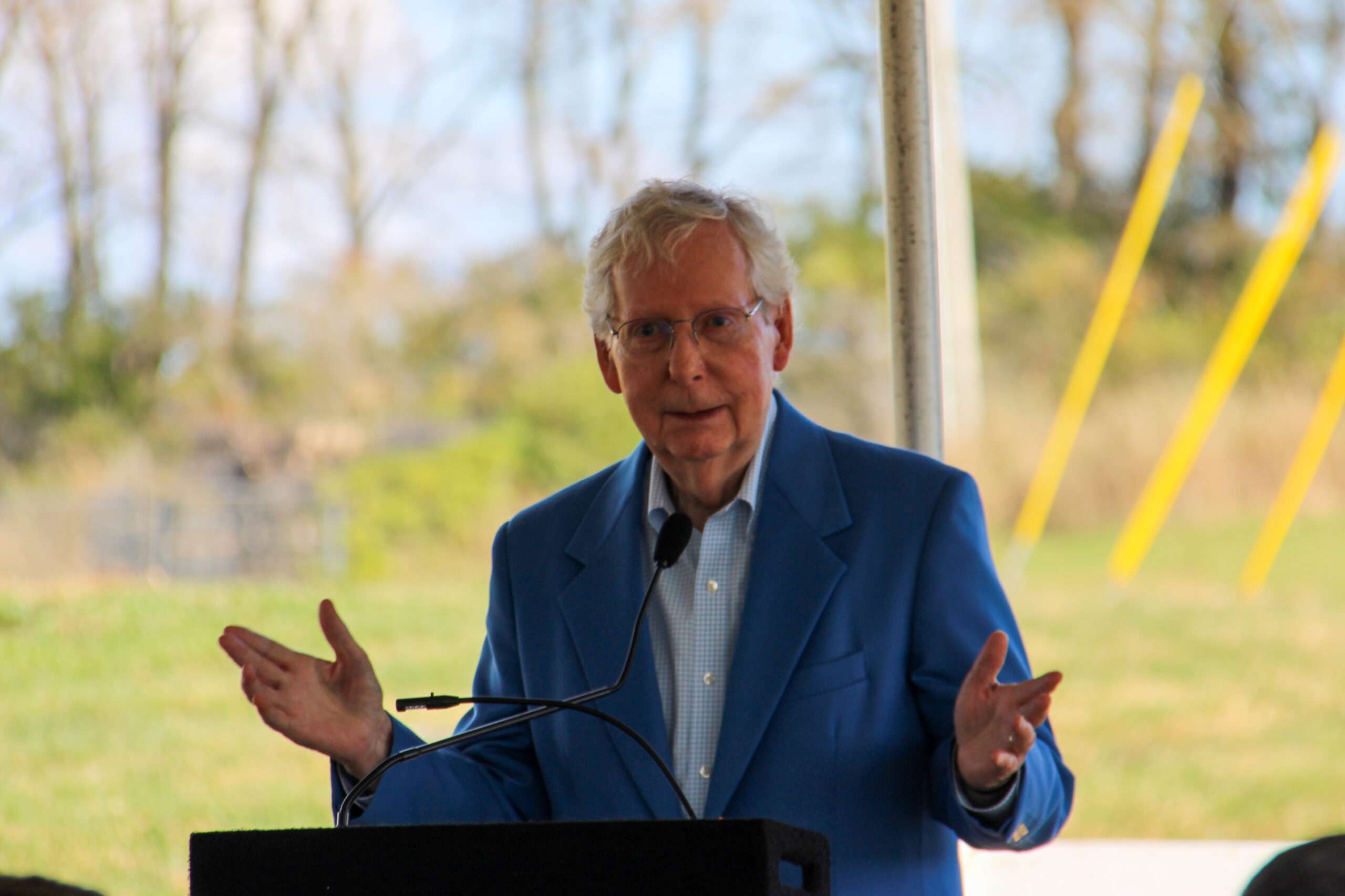 McConnell says transportation is a bipartisan issue at Bourbon County ribbon cutting