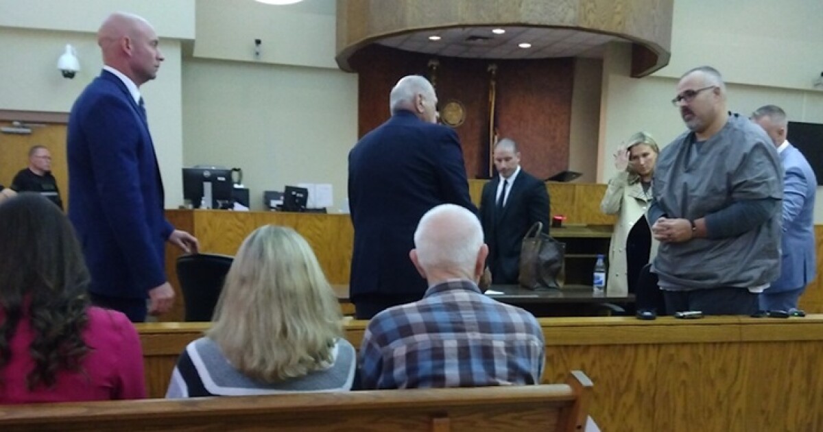 Former Letcher sheriff pleads not guilty to murdering Letcher district judge