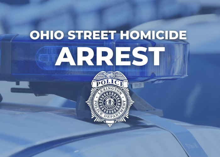 Ohio Street Homicide Investigation Arrest