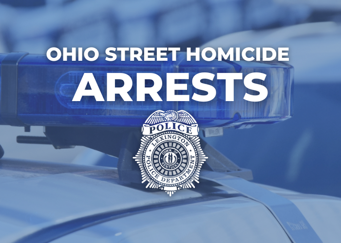 Ohio Street Homicide Investigation Arrests