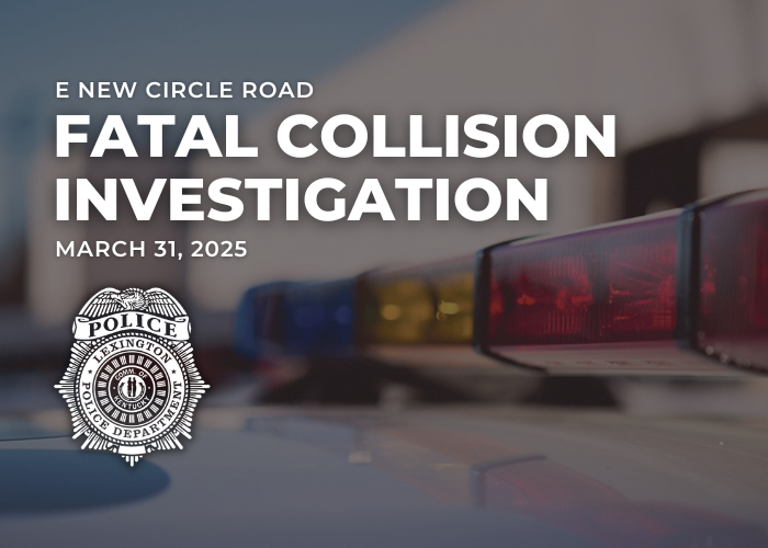 Lexington police investigating fatal collision
