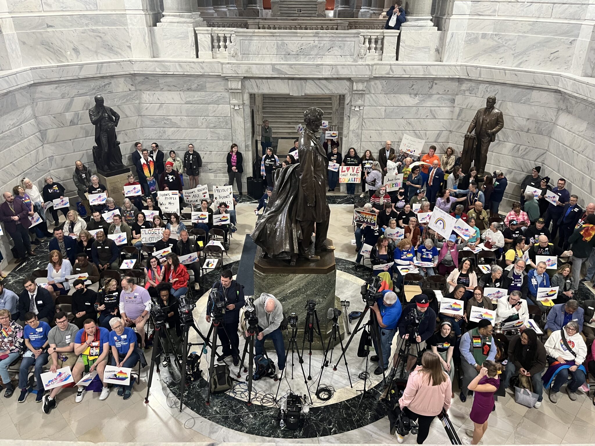 ‘Sextortion’ becomes a felony with Beshear’s signature as some hot-button bills await his action
