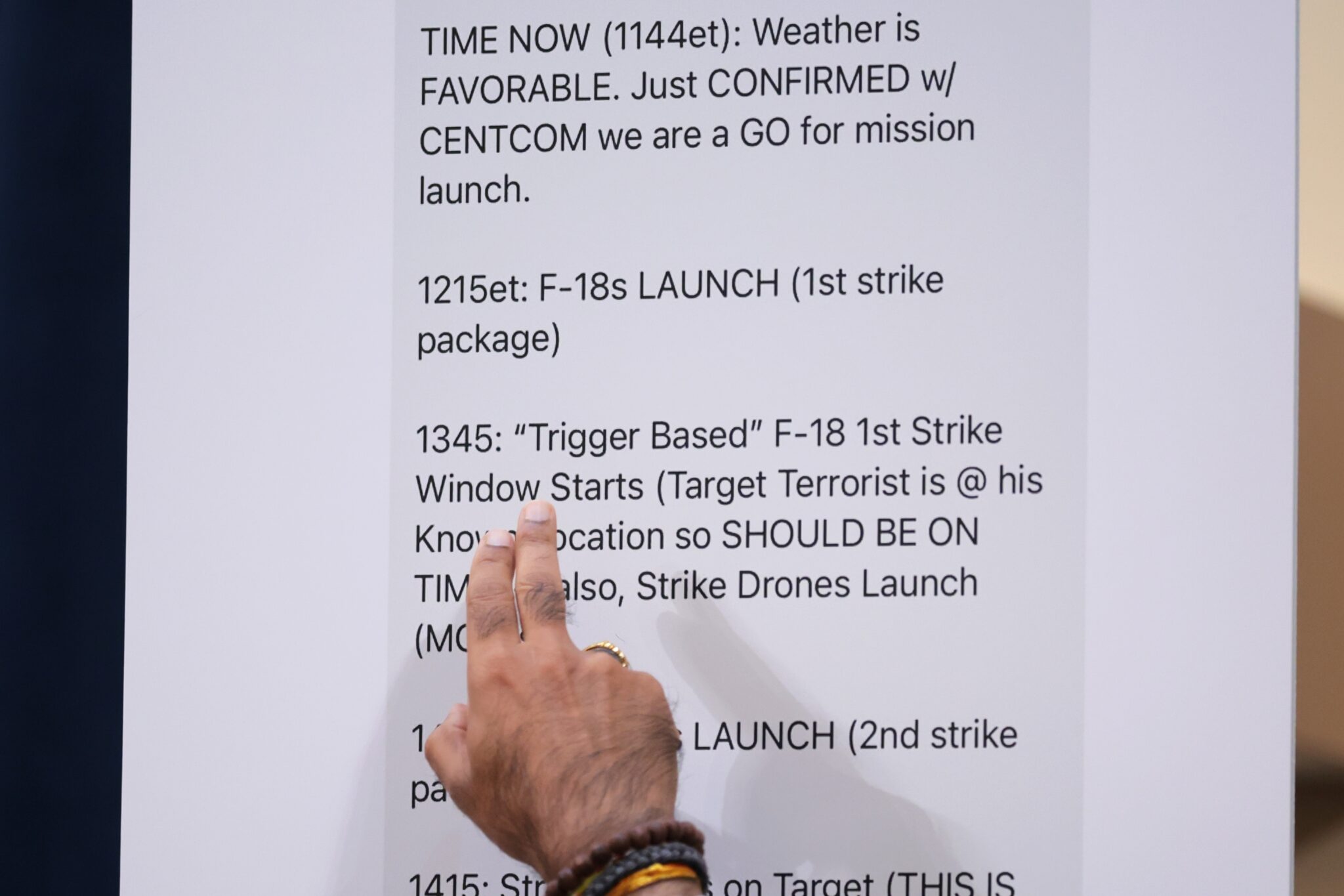 ‘Signalgate’ group chat revealed precise attack timeline, surveillance of target