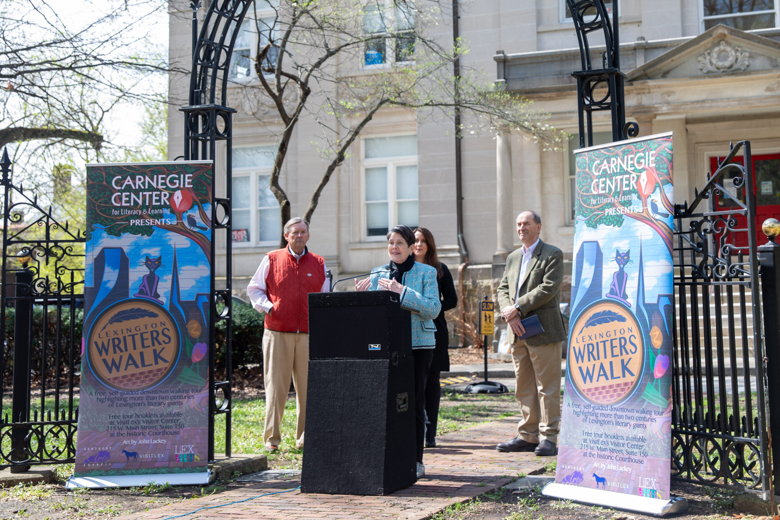 Celebrate literary history with walking tour