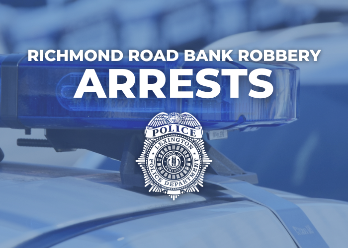 Officers quickly arrest bank robbery suspects