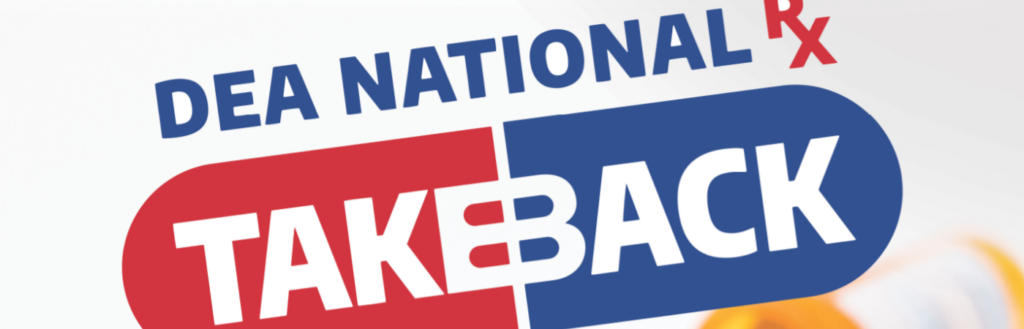 National Prescription Drug Take Back Day is Saturday, April 26