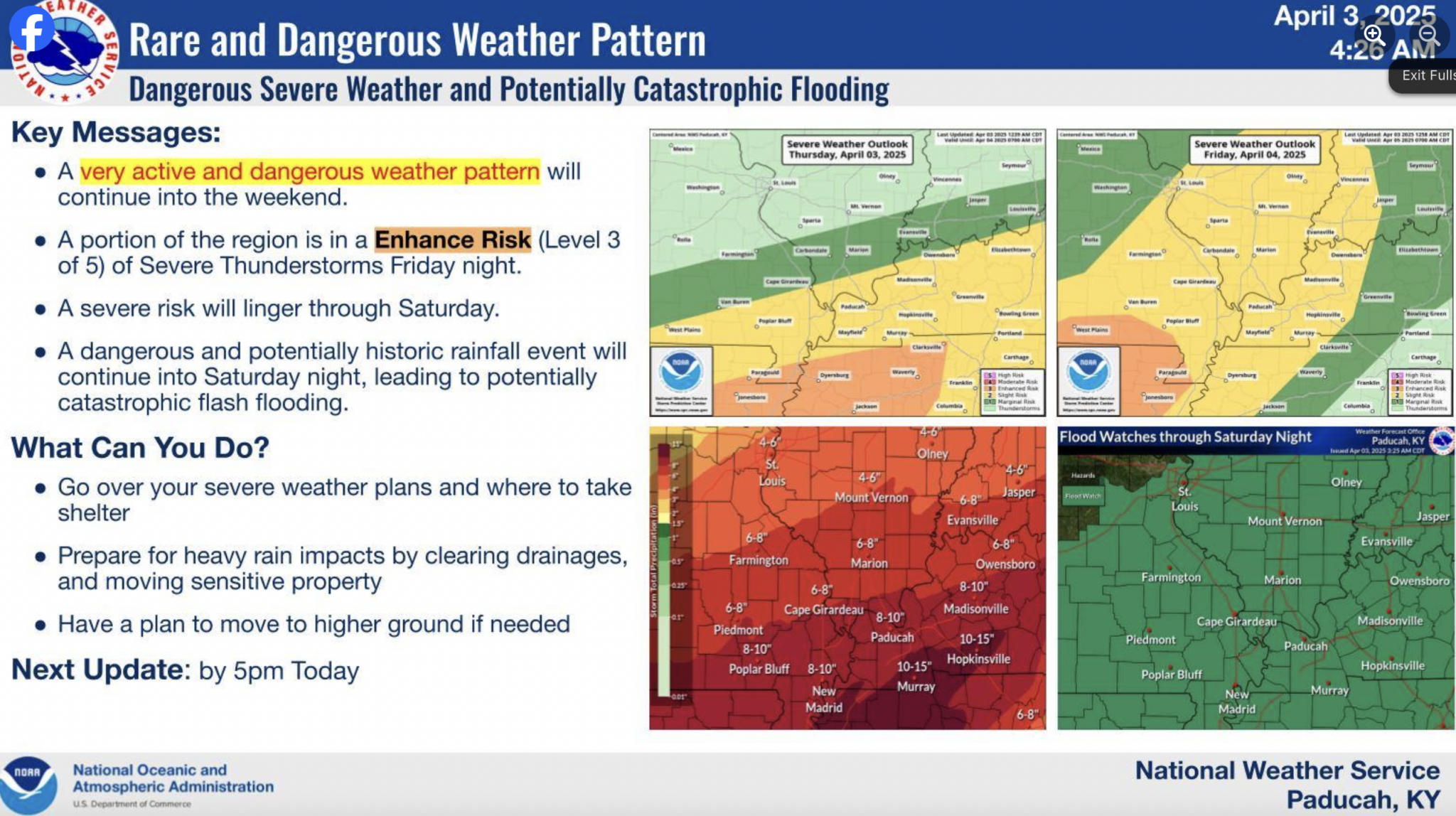 Severe storms spur tornado warnings and wind damage across Kentucky. Heavy rainfall is on the way.