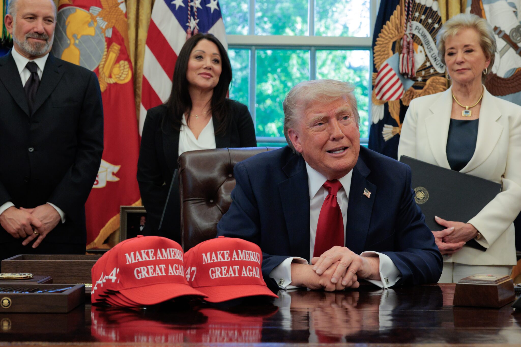 Trump signs education orders, including overhaul of college accreditations
