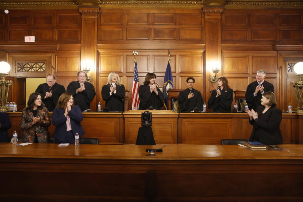 First Black woman elected to Kentucky Supreme Court takes oath 