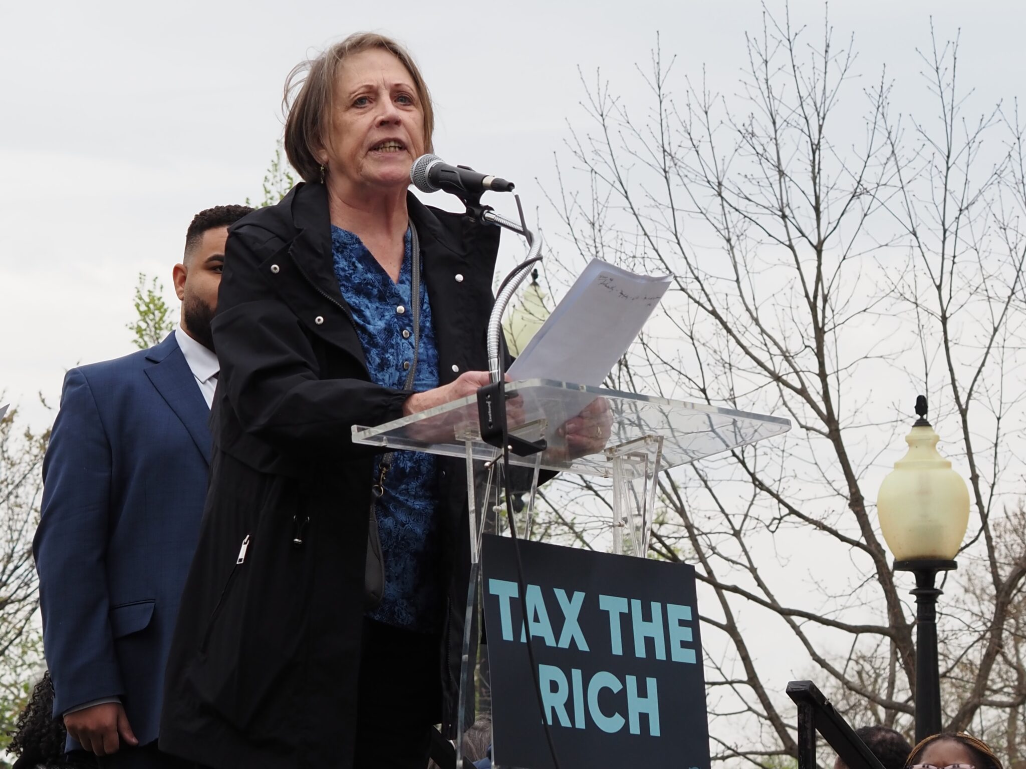 As U.S. House GOP adopts budget, protesters rally against Medicaid reductions, tax cuts