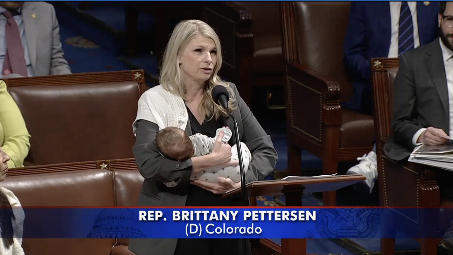 New parents score a win in the U.S. House, and GOP leaders cancel votes for the week