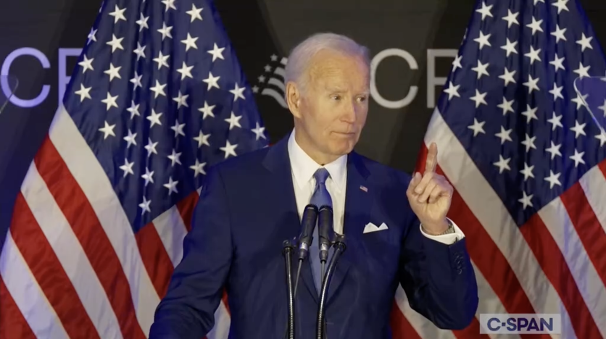 In first post-White House address, Biden pans Trump on Social Security