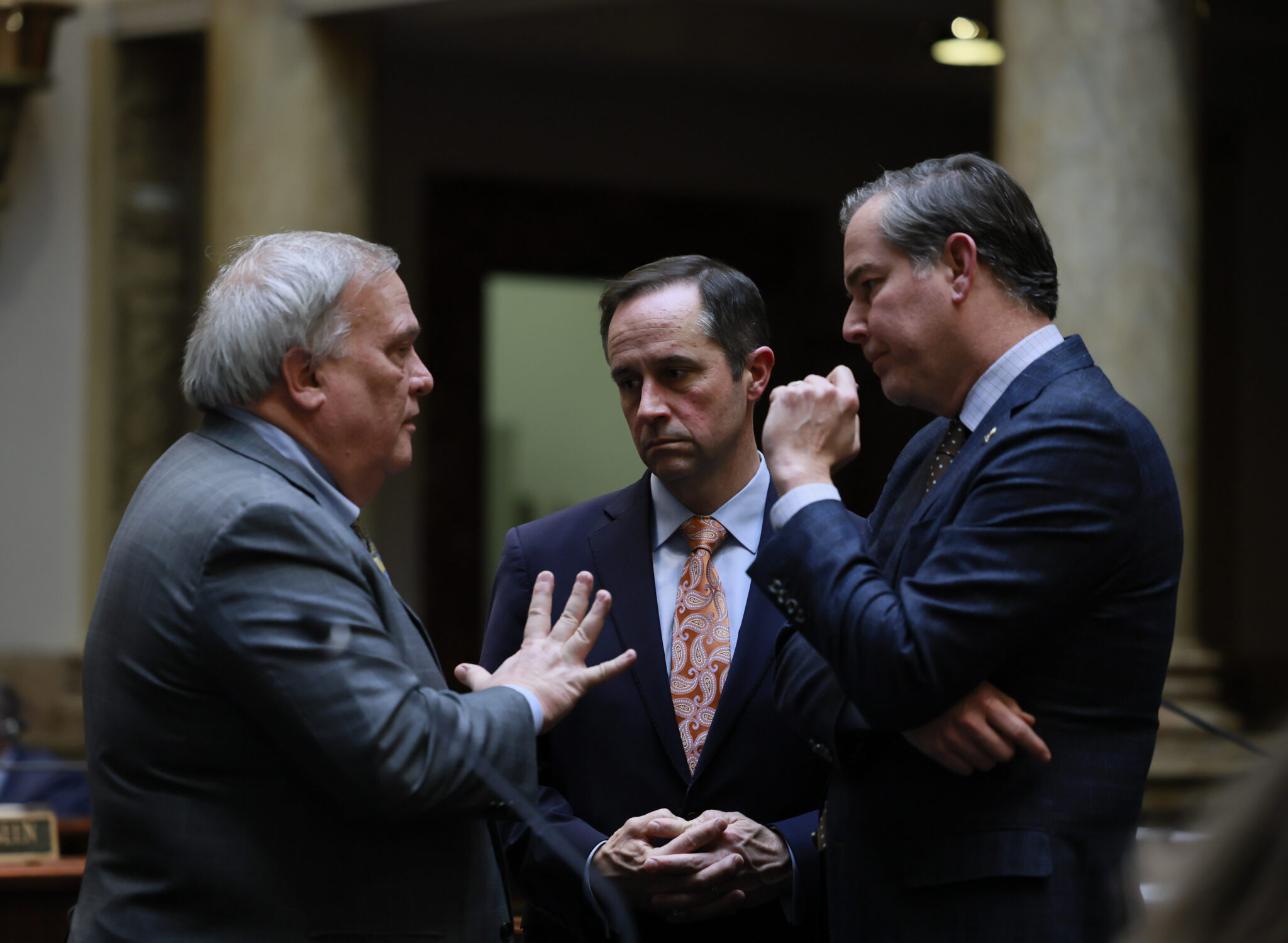 Beshear vetoes legislature’s last-minute aid to put police in private schools, draws GOP rebuke