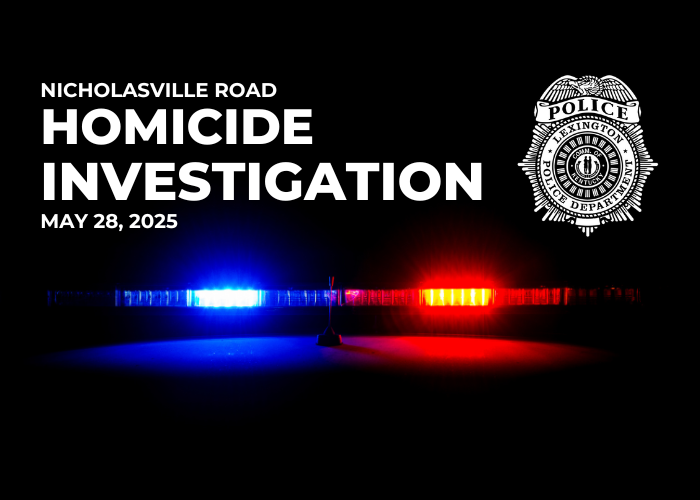 Nicholasville Road Homicide Investigation