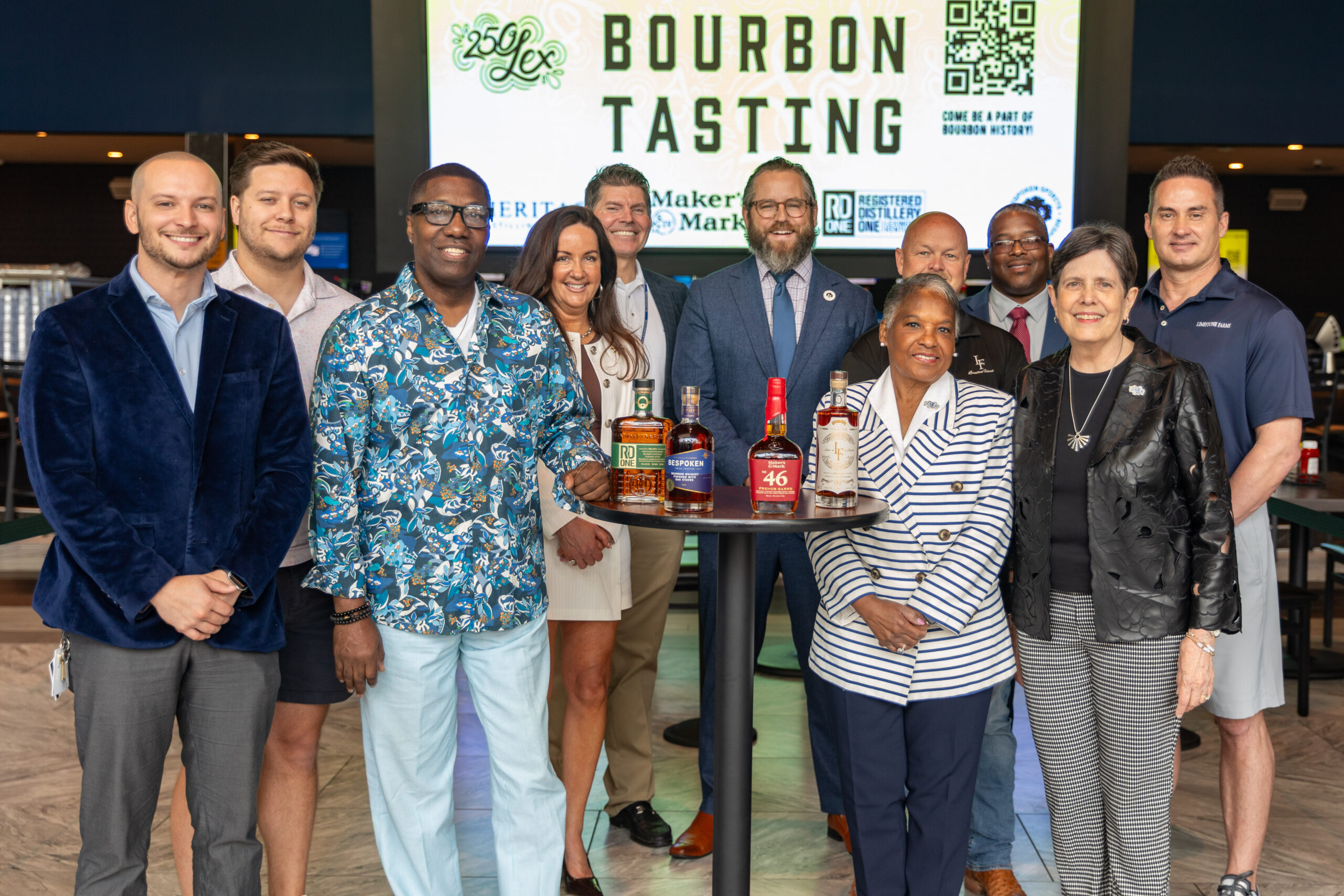 Raise a glass to 250Lex at the “Big Ass Bourbon Tasting”