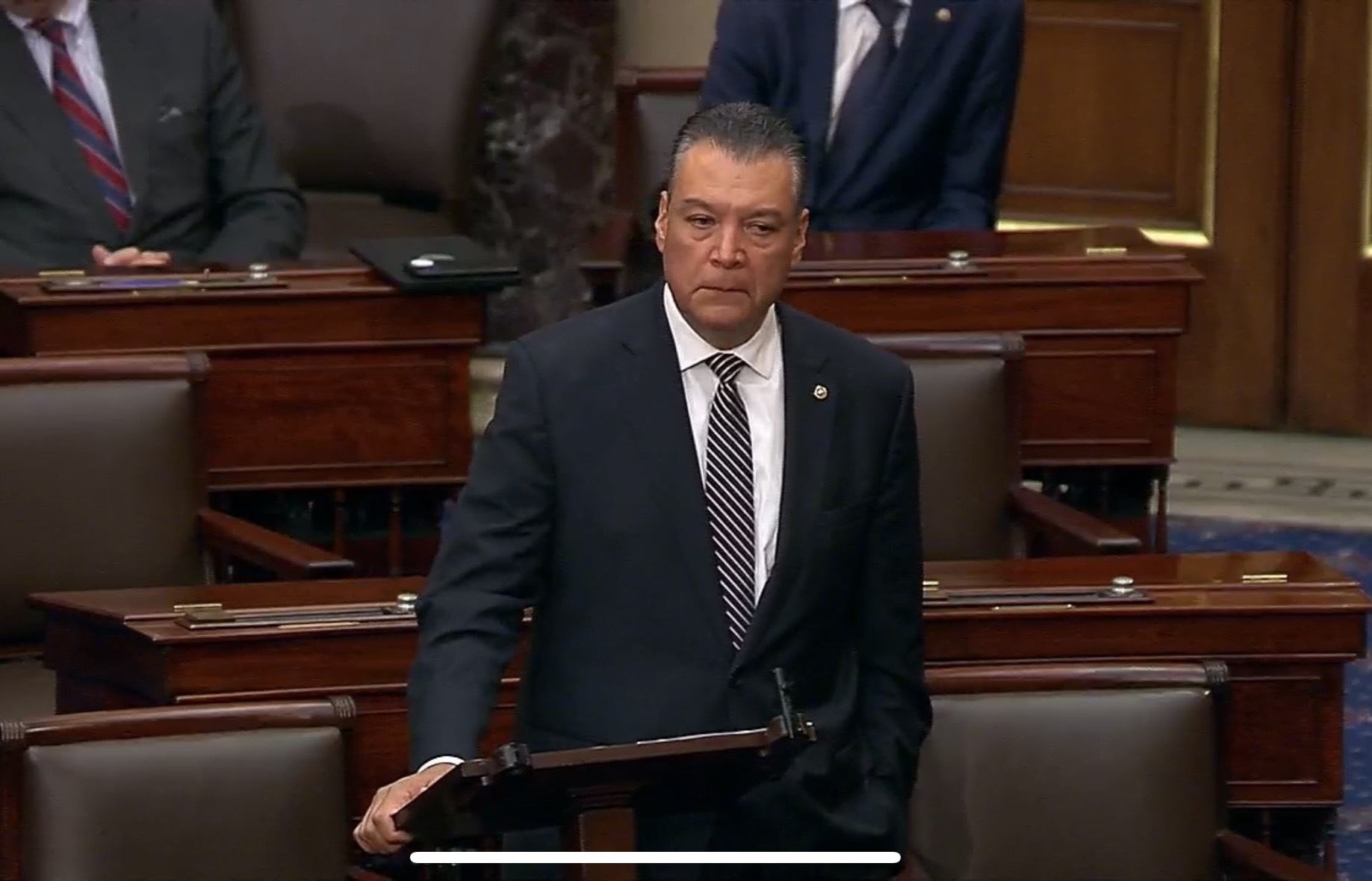 U.S. Sen. Padilla blasts Trump ‘path toward fascism’ in LA immigration crackdown