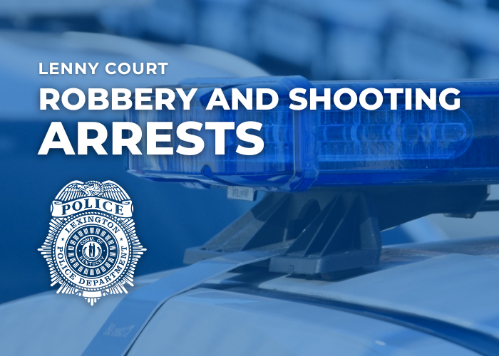 Lenny Court Robbery and Shooting Arrests