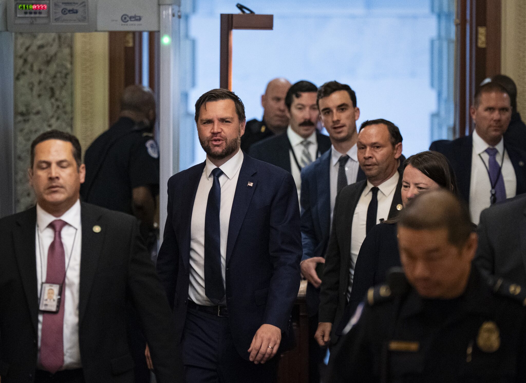 US Senate after overnight debate unable to gain enough votes yet to pass GOP megabill